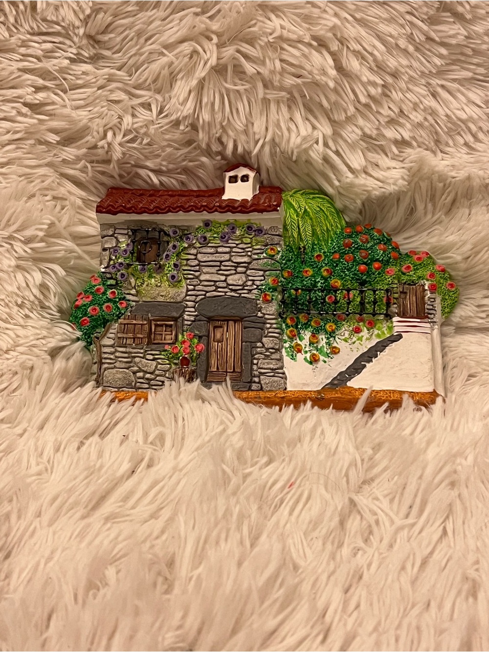 Ceramica Marqueza Cottage Wall Plaque made in Aracena, Huelva, Spain